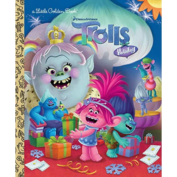 Pre-Owned Dreamworks Trolls Holiday (Little Golden Books) Paperback