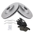 thumbnail image 2 of TRQ Front Ceramic Brake Pads & Rotors Kit Fits Select Evoque Volvo S60 S80 V60 V70 XC70, 2 of 6