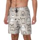 thumbnail image 1 of Fotbe Puppy Traje de Baño para Hombre – Shorts de Natación de Secado Rápido con Forro y Bolsillos-Small, 1 of 6