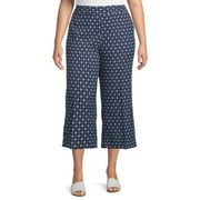 Terra & Sky Women's Plus Capri