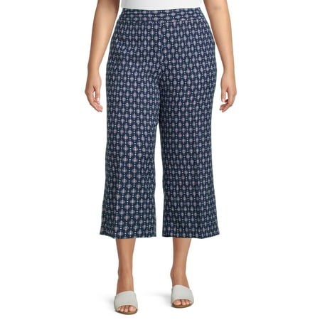 Terra & Sky Women's Plus Capri