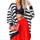 thumbnail image 1 of Txlixc Suéter de cardigan rayado femenino Txlixc moda, 1 of 6
