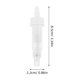 thumbnail image 2 of TEHAUX 6Ud Soap Dispenser Replacement Pump Transparent Plastic for Kitchen and Bathroom Use, 2 of 8