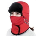 thumbnail image 1 of Trapper Hat Reflective Adjustable Unisex Trooper Cap Cycling Hat for Winter, 1 of 10