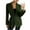 Green##1, variant on jsaierl Women's Spring Lapel Casual Blazer Loose Open Front Basic Blazer Long Sleeve Pocket Blazer Jacket with Belt