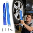 thumbnail image 2 of Extension Wrench Set, 15.3Inch Impact Ready Tight Reach Wrench with Chain Drive Technology, 1/4", 3/8" & 1/2" Square Drive Adapters, High Torque Mechanics Tool for Tight Spaces, 2 of 8