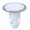 White, variant on 1X Odor-Proof Floor Drain Floor Sleeve One Way Drain Sewer Core Toilet Hair Filter Shower Room Floor Drain Sewer Floor Drain Anti Odor Plug Anti Foreign Body Bathroom Products