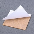thumbnail image 4 of 10Pcs Cork Coasters Square Cork Mat Self-adhesive DIY Backing Sheet for Home Bar, 4 of 5