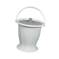 thumbnail image 6 of TOOYFUL Chamber Pot, Potty Urinal Bottle with Lid Handle, Bedside Urinal Portable Toilet Urinal Night Jug for Children Home Use White Without, 6 of 10