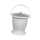 thumbnail image 5 of Orinal con tapa, orinal portátil, orinal para orina nocturna Blanco Sin Aro, 5 of 9