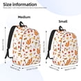 thumbnail image 3 of Naloa Squirrel InThe Forest3 Canvas Backpack for Men Women Rucksack Casual Travel Daypack College Tote Satchel Bookbag for Teens-Medium, 3 of 7