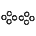 thumbnail image 3 of Colaxi 8 Pieces Kayak Paddle Drip Rings Paddle Shaft Drip Rings 1.14" Inner Diameter Easy to Install Guards for Boating Kayak Black, 3 of 8