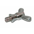 thumbnail image 3 of Winged Head Wind Shield Pivot Thumb Bolt Cowl Side Chrome Plated, 3 of 4
