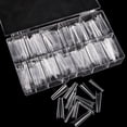 thumbnail image 4 of Labymos 480Pcs/Box Lengthen Nail Tips With Scale Cowboy Style Flat Manicure Nail Extension DIY Nail Molds, 4 of 7
