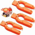 thumbnail image 1 of 3 Pcs Multifunctional Kitchen Bottle Opener and Can Opener, Water Bottle Opener Ergonomic Lid Seal Remover for Weak Hands, Elderly (Orange)-Good, 1 of 5