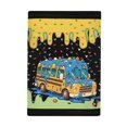 thumbnail image 3 of FUIALDOLG Cartoon Bus Dripping Icing Youth Wallet for Sports, Polyester Trifold Money Organizer with Zipper Wear Resistant Children Wallets, 3 of 7