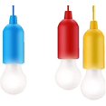 thumbnail image 1 of 7pcs Outdoor Cord Lights Waterproof Spherical Camping Lights, 1 of 5