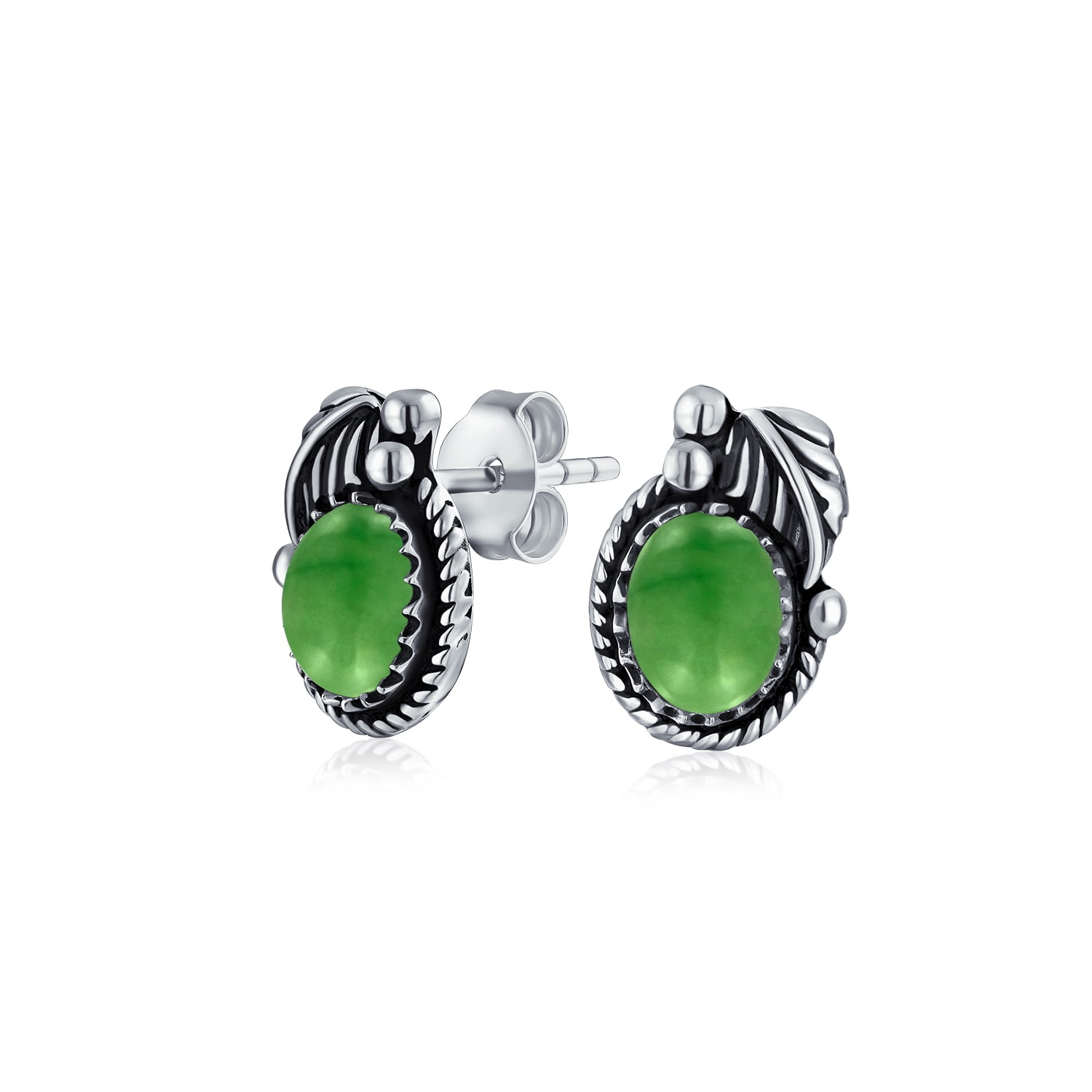 Jade & Carnelian Teardrop Chain Earrings // Dangly Earrings Genuine Gemstones Sterling Silver Handmade Hypoallergenic Stainless Steel Chain