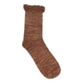 thumbnail image 5 of Joyspun Metallic Ruffle Edge Dress Crew Socks for Women, Sizes 4-10, 4-Pack, 5 of 6