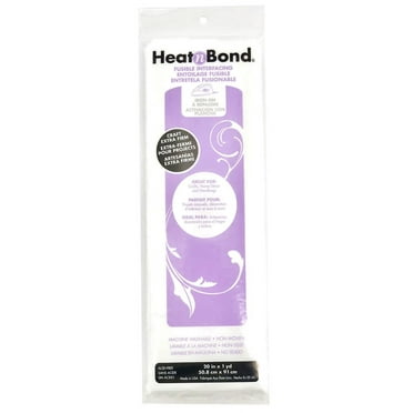 HeatnBond Fusible Craft Extra Firm 20" x 36" Interfacing, White