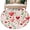 Brown Red, variant on Valentines Round Area Rug 7Ft Washable Circle Rugs for Dorm Laundry Room, Pink Red Love Heart Green Botanical Spring Non-Slip Carpet Floor Mats Indoor Outdoor Carpet Runner Aesthetic Home Decor