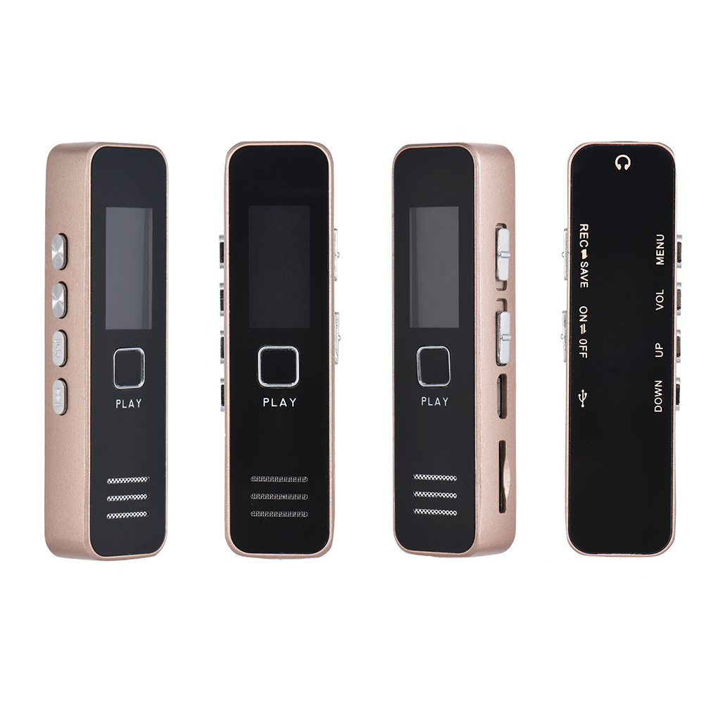Mixfeer Digital Voice Recorder Audio Dictaphone MP3 Player USB Flash Disk for Meeting - image 2 of 6
