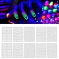 thumbnail image 4 of Beautiful Nail Art Sticker, Decoration Sticker, Luminous For Home Nail Salon, 4 of 8