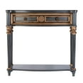 thumbnail image 3 of Butler Specialty Company Alexander 37 in. W Wood 1 Drawer Console Table - Blue, 3 of 7