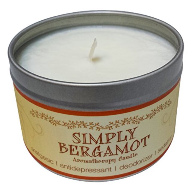Pathos Candle Company Vetiver Bergamot Lemon Aromatherapy Handmade HAPPY Soy Candle Scented
