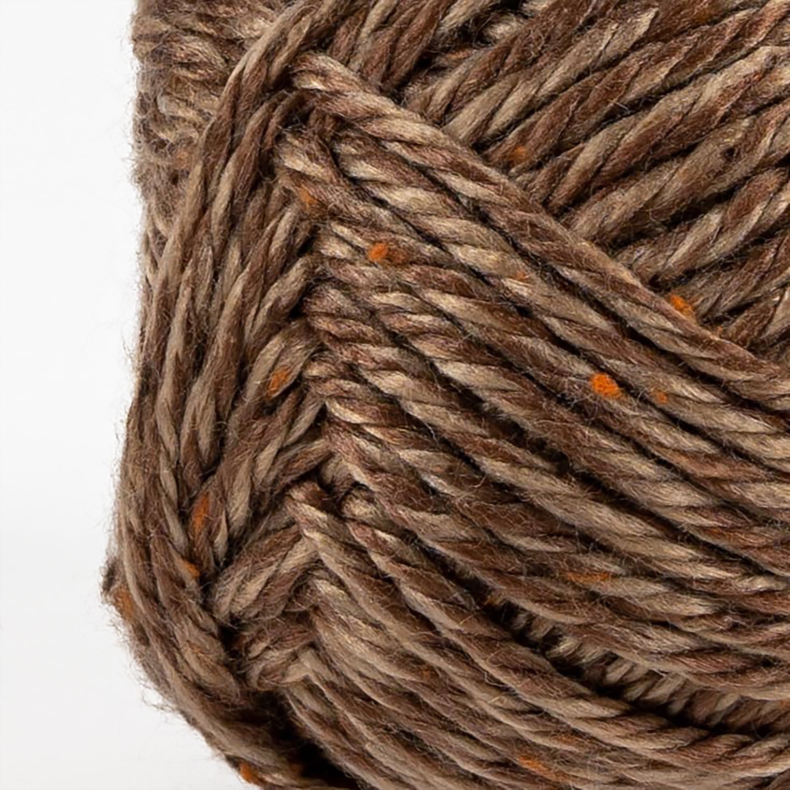 Crafted by Catherine Brown Tonal Tweed Super Bulky Yarn, 125 yards, 7oz/200g (2 Pack)