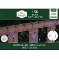 thumbnail image 6 of Indoor/Outdoor 150-Count LED Christmas Net Lights, Blue, 6' x 4', by Holiday Time, 6 of 6
