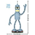 thumbnail image 5 of Brickcraft Futurama Bender Collectible Building Kit (396-Piece Set) Age 8+, 5 of 19