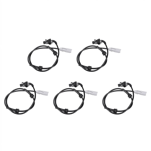 5X Speed Sensor Rear Wheel ABS 4545L0 for 308 408 C4 DS4 2008-2017,5 x Speed Sensor,black