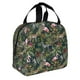 thumbnail image 2 of Disketp Flamingos And Palm Leaves Bolsa Térmica para Almuerzo para Hombre y Mujer, Ideal para Trabajo, Senderismo y Picnic, 2 of 8