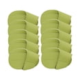 thumbnail image 4 of Funda protectora de cuero PU para cabeza de palo de Golf, funda protectora para taco de Golf, 10 piezas Talla S Verde, 4 of 8