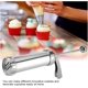 thumbnail image 2 of Pistola de Acero Inoxidable Cookie Press con 20 Discos para Hornear, Kit para Hacer Galletas Spritz, 2 of 9