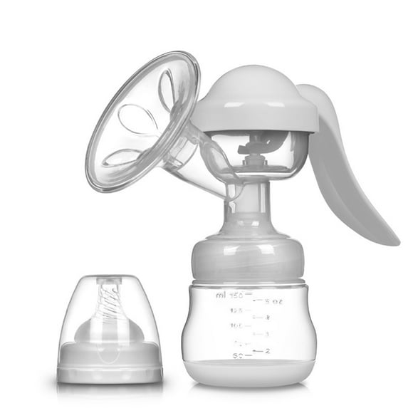 Manual Breast Pump Powerful Baby Nipple Suction 150ml Feeding Milk Extractor Lactation Bottles Breasts Pumps Bottle