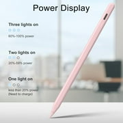 Antier Stylus Pen for iPad 2018 or Later, 13 mins Fast Charging Apple Pencil with Palm Rejection, Tilt Sensitivity, for iPad Air 3/4/5, iPad Mini 5/6, iPad 6/7/8/9/10, iPad Pro 11, iPad Pro 12.9