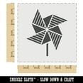 thumbnail image 2 of Striped Pinwheel DIY Cookie Wall Craft Stencil - 5.5 Inch, 2 of 5