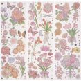 thumbnail image 1 of 5 Sacs de Motif Floral Exquis Autocollant DIY Décoratif pour Compte Manuel Autocollant pour Scrapbooking, 1 of 7