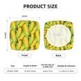 thumbnail image 6 of Lsque Corn 1 Printed Square Couch Cushion Covers, Floral Sofa Cushion Covers Replacement, Stretch Couch Covers for Couch-16.9in, 6 of 9
