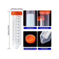 thumbnail image 5 of Tubes à Centrifuger Coniques 50ml, 25 Pcs, Tubes à Essai Stériles avec Vis, 5 of 5