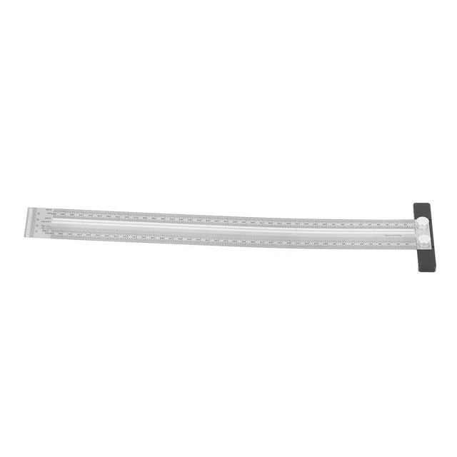Wchiuoe Carpenter Mark T Rule,Woodworking Scrbing T Rules,Woodworking Scribing T Rules Accuracy Marking Positioning Scribing T Ruler for Woodworking Measuring Decoration Design