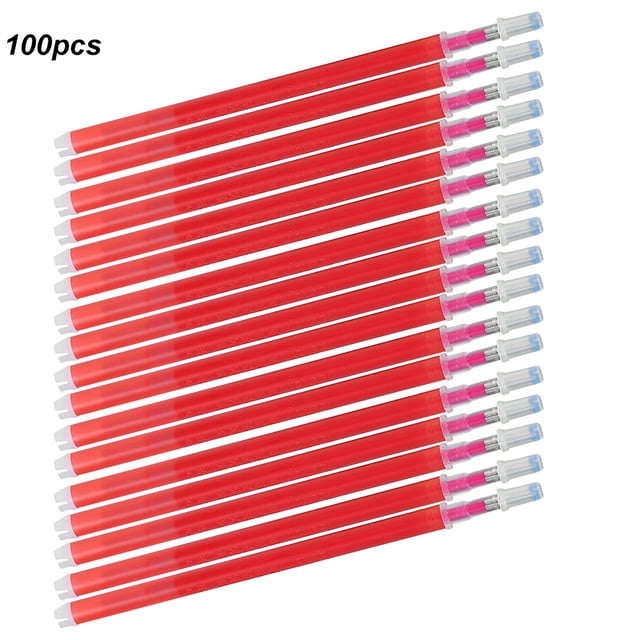 Tailor Marker Pen Refill, Household Multi-Purpose Fabric Marker Pen Refill, Tailor Tools Everyday Use For Professional Crafting Art Work Sewing White,Red,Blue,Black