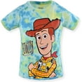 thumbnail image 4 of Toy Story Woody, Buzz Lightyear and Forky Boys 3 Pack Tie Dye Character Short Sleeve Tees, 4-7, 4 of 4