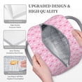 thumbnail image 3 of Lukts Breast Cancer Awareness5 Print Portable Lunch Bag, Lunch Bag Picnic Bag - Waterproof, Heat-insulating and Cold-insulating, Suitable for School, Work, 3 of 6