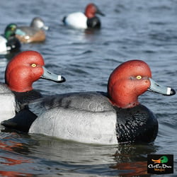 GHG Hunter Series Over Size Foam Filled Redheads Decoys 