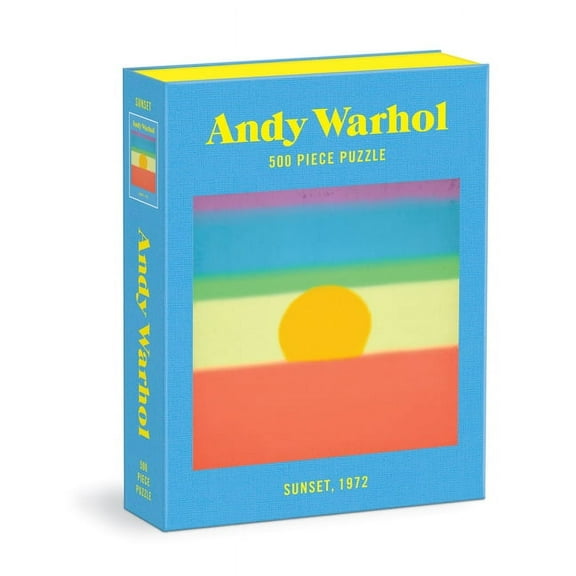 Andy Warhol Sunset 500 Piece Book Puzzle (Jigsaw)