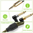 thumbnail image 1 of Cable estéreo de 3,5 mm a 1/4 de 25 pies, GOSYSong, TRS de 1/8" a TS D, 1 of 2