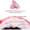 thumbnail image 3 of Guantes de esquí para niños lindos impermeables transpirables cálidos guantes de nieve para invierno niñas 1 par rosa brillar Electrónica, 3 of 3
